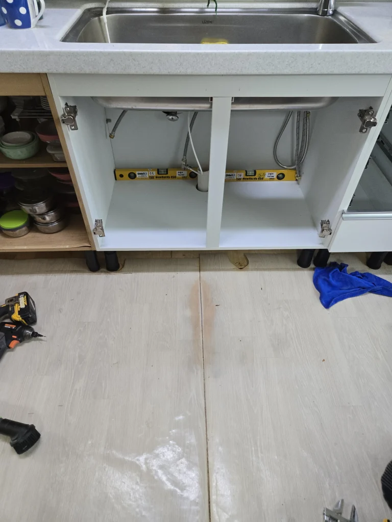 sink-repair-onsite 교육 실습 사진