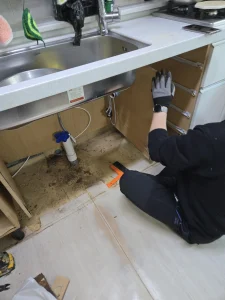 싱크대 수리 현장실습