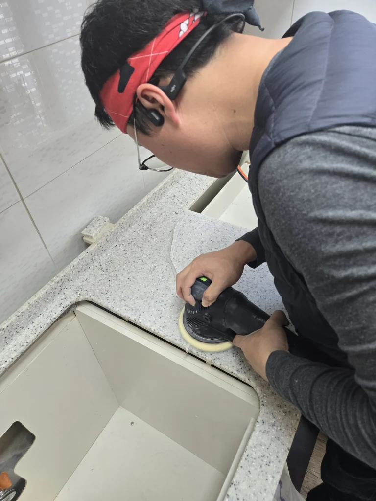 sink-repair-skill 교육 실습 사진